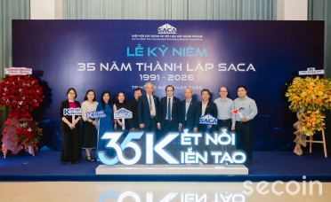 Secoin ghi dấu ấn tại lễ Kỷ niệm 35 năm thành lập SACA